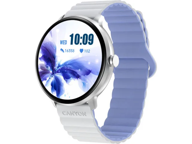 20250113142853_canyon_jacky_sw_69_45mm_smartwatch_me_palmografo_white_blue.jpeg Canyon Jacky SW-69 45mm Smartwatch με Παλμογράφο (White-Blue) - Image 1
