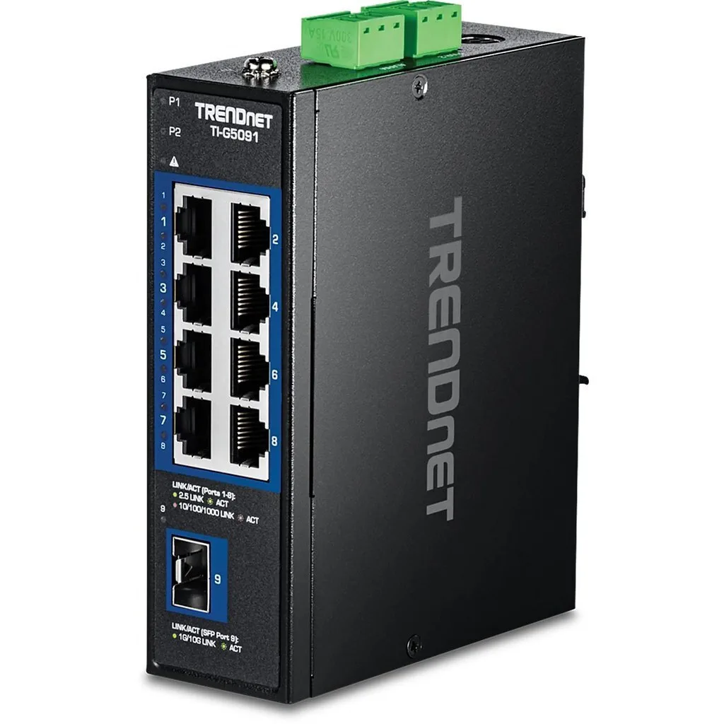 Trendnet TI-G5091 Unmanaged L2 Switch με 8 Θύρες Gigabit (1Gbps) Ethernet και 1 SFP Θύρα - Image 1