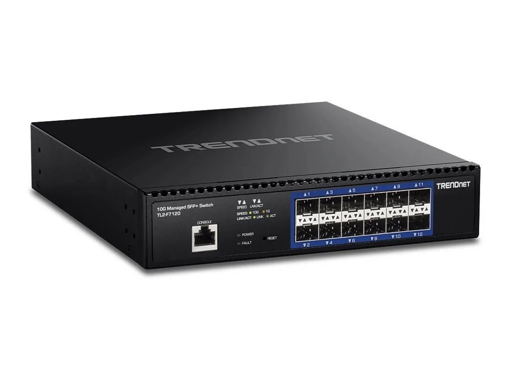 Trendnet TL2-F7120 Managed L2 Switch και 12 SFP Θύρες - Image 1