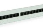 Roline Patch Panel για Rack 1U 19" 24 Θυρών cat6 Γκρι 26.11.0355-3