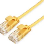 Roline U/UTP Cat.6a (Gigabit) Καλώδιο Δικτύου Ethernet 1.5m Κίτρινο