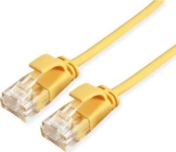20250205103617_roline_u_utp_cat_6a_kalodio_diktyou_ethernet_1_5m_kitrino_1tmch.jpeg Roline U/UTP Cat.6a (Gigabit) Καλώδιο Δικτύου Ethernet 1.5m Κίτρινο - Image 1