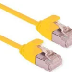 Roline F/UTP Cat.6a (Gigabit) Καλώδιο Δικτύου Ethernet 0.5m Κίτρινο