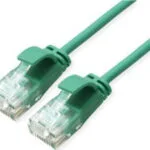 Triton U/UTP Cat.6a (Gigabit) Καλώδιο Δικτύου Ethernet 1m Πράσινο
