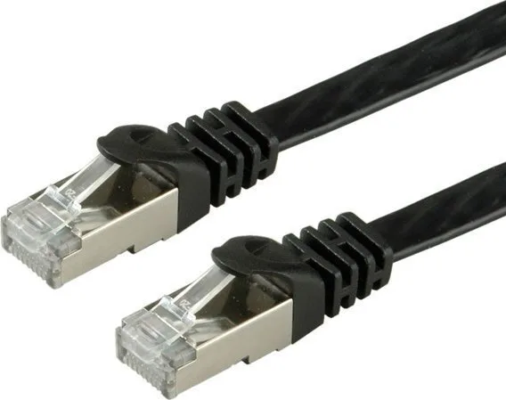 20250205103651_value_flat_u_utp_cat_6_kalodio_diktyou_ethernet_2m_mayro_1tmch_21_99_0972.jpeg Value Flat U/UTP Cat.6 (Gigabit) Καλώδιο Δικτύου Ethernet 2m Μαύρο 21.99.0972 - Image 1