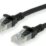 Roline S/FTP Cat.6 (Gigabit) Καλώδιο Δικτύου Ethernet 45m Μαύρο