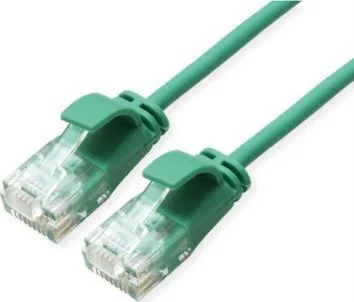 20250205103659_roline_u_utp_cat_6a_kalodio_diktyou_ethernet_2m_prasino_1tmch.jpeg Roline U/UTP Cat.6a (Gigabit) Καλώδιο Δικτύου Ethernet 2m Πράσινο - Image 1
