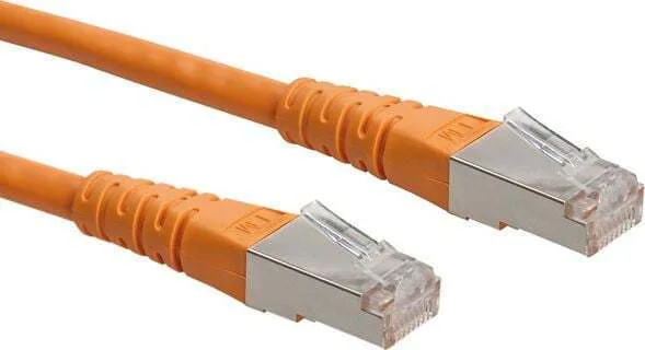 Roline S/FTP Cat.6 (Gigabit) Καλώδιο Δικτύου Ethernet 1m Πορτοκαλί 21.15.1337 - Image 1