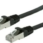 Value S/FTP Cat.6 (Gigabit) Καλώδιο Δικτύου Ethernet 2m Μαύρο 21.99.1245