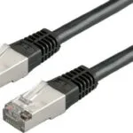 Roline S/FTP Cat.5e (Gigabit) Καλώδιο Δικτύου Ethernet 2m Μαύρο 21.15.0345