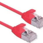 Roline F/UTP Cat.6a (Gigabit) Καλώδιο Δικτύου Ethernet 0.3m Κόκκινο