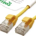 Roline F/UTP Cat.6a (Gigabit) Καλώδιο Δικτύου Ethernet 1m Πράσινο
