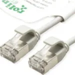 Roline F/UTP Cat.6a (Gigabit) Καλώδιο Δικτύου Ethernet 5m Πράσινο
