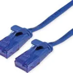 Value U/UTP Cat.6a (Gigabit) Καλώδιο Δικτύου Ethernet 0.5m Μπλε