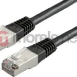 Value S/FTP Cat.6 (Gigabit) Καλώδιο Δικτύου Ethernet 10m Μαύρο 21.99.1385-40