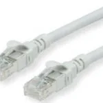 Roline U/UTP Cat.6a (Gigabit) Καλώδιο Δικτύου Ethernet 1m Γκρι 21.15.2981