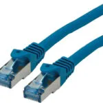 Roline S/FTP Cat.6a (Gigabit) Καλώδιο Δικτύου Ethernet 2m Μπλε