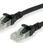 Roline S/FTP Cat.6a (Gigabit) Καλώδιο Δικτύου Ethernet 45m Μαύρο 21.15.2859