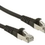Roline S/FTP Cat.6a (Gigabit) Καλώδιο Δικτύου Ethernet 3m Μαύρο