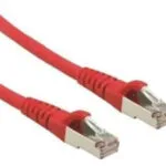 Roline S/FTP Cat.6a (Gigabit) Καλώδιο Δικτύου Ethernet 1m Κόκκινο 21.15.2811