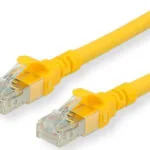 Roline S/FTP Cat.6a (Gigabit) Καλώδιο Δικτύου Ethernet 20m Κίτρινο 21.15.2829