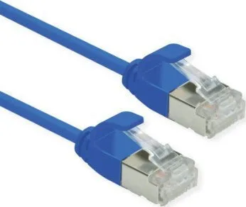 Roline F/UTP Cat.6a (Gigabit) Καλώδιο Δικτύου Ethernet 0.3m Μπλε - Image 1