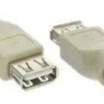 Usb Usb Μετατροπέας PS/2 male σε PS/2 female Λευκό 1τμχ