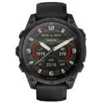 Garmin Tactix 8 AMOLED Titanium 47mm Αδιάβροχο Smartwatch με Παλμογράφο (Μαύρο)