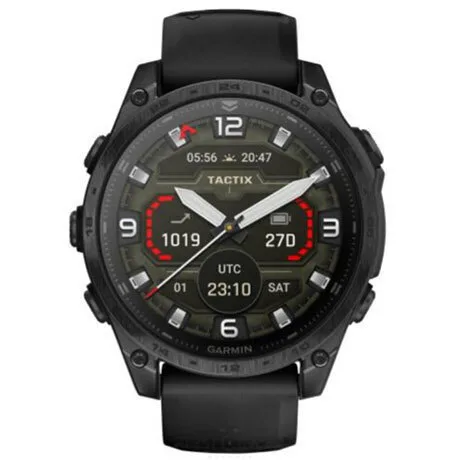 Garmin Tactix 8 AMOLED Titanium 47mm Αδιάβροχο Smartwatch με Παλμογράφο (Μαύρο) - Image 1