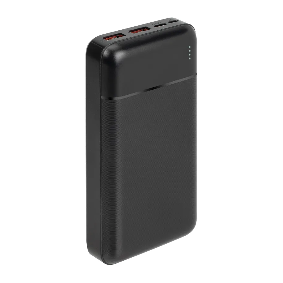 Rivacase VA2102 Power Bank 20000mAh 22.5W με 2 Θύρες USB-A και Θύρα USB-C Power Delivery Μαύρο - Image 1