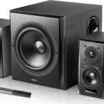 Edifier S351DB Ασύρματα Ηχεία Υπολογιστή 2.1 με Bluetooth και Ισχύ 150W σε Μαύρο Χρώμα