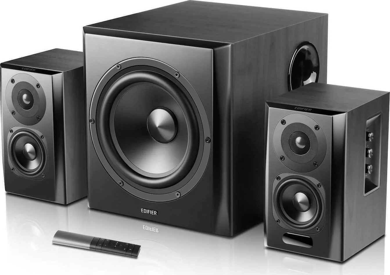 20250224120316_edifier_s351db_asyrmata_icheia_ypologisti_2_1_me_bluetooth_kai_ischy_150w_se_mayro_chroma.jpeg Edifier S351DB Ασύρματα Ηχεία Υπολογιστή 2.1 με Bluetooth και Ισχύ 150W σε Μαύρο Χρώμα - Image 1