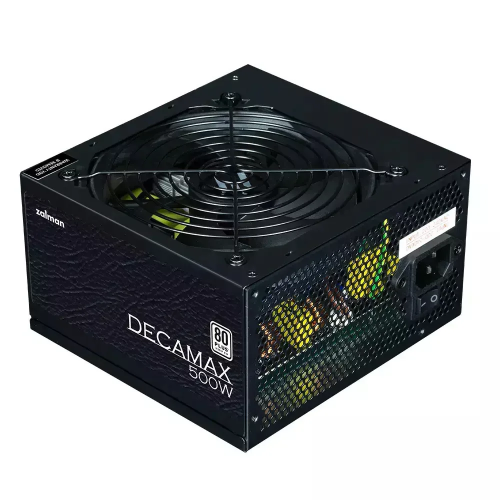 Zalman Decamax 500W Μαύρο Τροφοδοτικό Υπολογιστή Semi Modular 80 Plus Standard - Image 1