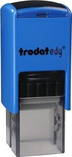 20250305135023_eb87de7c.jpeg Trodat Printy Σφραγίδα Αυτόματη "Κειμένου" και Μπλε Μελάνι 4913 - Image 1