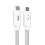 Targus USB 4 Video Cable USB-C male - USB-C 240W PD Λευκό 1.2m