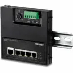 Trendnet TI-PG50F Unmanaged L2 PoE+ Switch με 5 Θύρες Gigabit (1Gbps) Ethernet