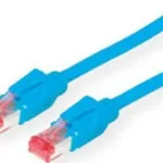 Draka S/FTP Cat.6 (Gigabit) Καλώδιο Δικτύου Ethernet 0.5m Μπλε