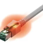 Sacon S/FTP Cat.6a (Gigabit) Καλώδιο Δικτύου Ethernet 3m Γκρι