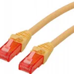 Roline U/UTP Cat.6 (Gigabit) Καλώδιο Δικτύου Ethernet 45m Κίτρινο 21.15.2524