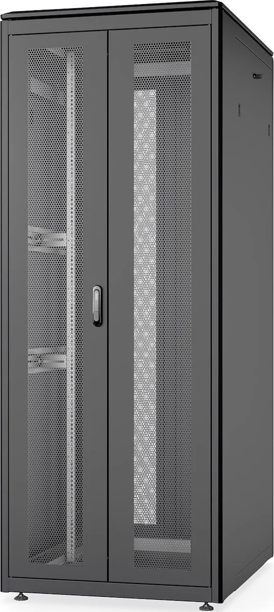 20250311140925_3a73111b.jpeg Digitus Dn-31128-b 42u Network Cabinet Unique 2053x800x1000mm Double Perforated Door Black - Image 1