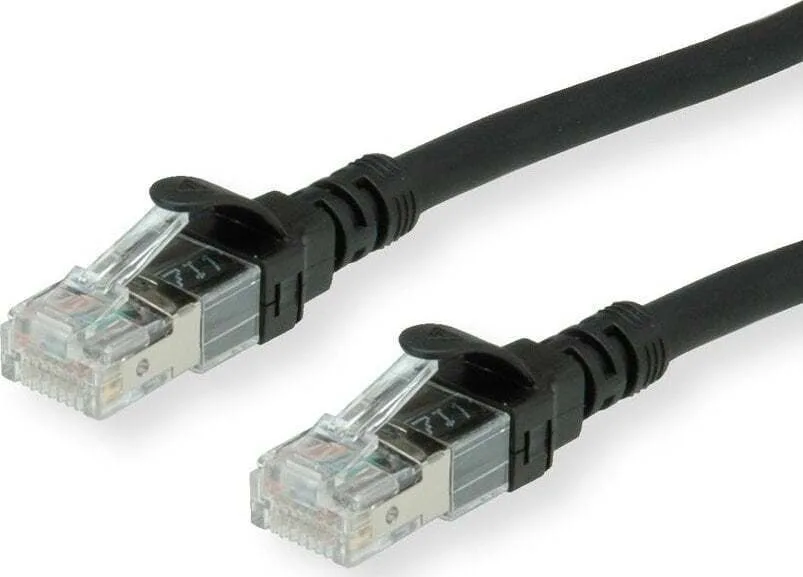 Roline U/UTP Cat.6a (Gigabit) Καλώδιο Δικτύου Ethernet 15m Μαύρο 21.15.2758 - Image 1