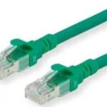 Roline U/UTP Cat.6a (Gigabit) Καλώδιο Δικτύου Ethernet 1m Πράσινο 21.15.2730