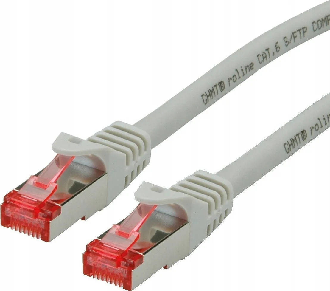 Roline S/FTP Cat.6 (Gigabit) Καλώδιο Δικτύου Ethernet 45m Γκρι 21.15.2609 - Image 1