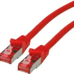 Roline S/FTP Cat.6 (Gigabit) Καλώδιο Δικτύου Ethernet 0.5m Κόκκινο 21.15.2610