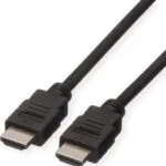 Roline Cable HDMI male - HDMI male 5m Πράσινο