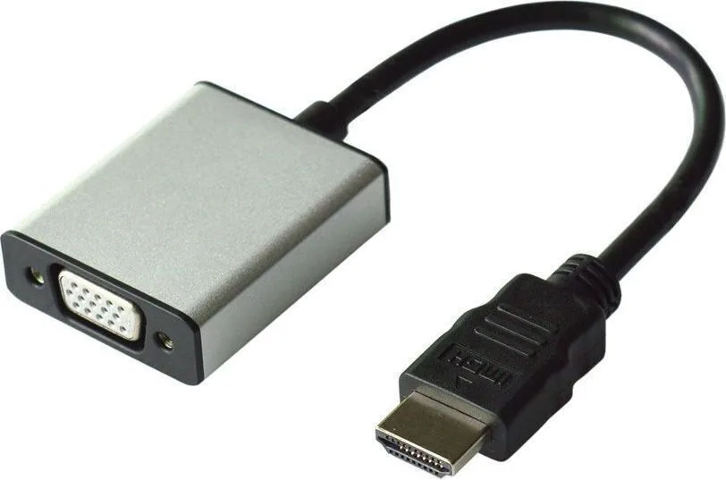 20250311153638_prosarmogeas_av_value_hdmi_d_sub_vga_jack_3_5mm_asimi_12_99_3119.jpeg Προσαρμογέας Av Value Hdmi D-sub Vga + Jack 3.5mm Ασημί 12.99.3119 - Image 1