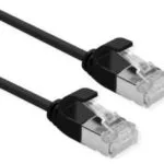 Triton F/UTP Cat.6a (Gigabit) Καλώδιο Δικτύου Ethernet 0.5m Μαύρο