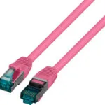 EFB S/FTP Cat.6a (Gigabit) Καλώδιο Δικτύου Ethernet 1.5m Μωβ