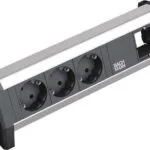 Bachmann Πολύπριζο 3 Θέσεων Ασημί 902.000