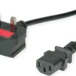 Value Type G (UK) - Cable 1.95m Μαύρο